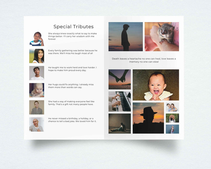 0383 — Funeral Program