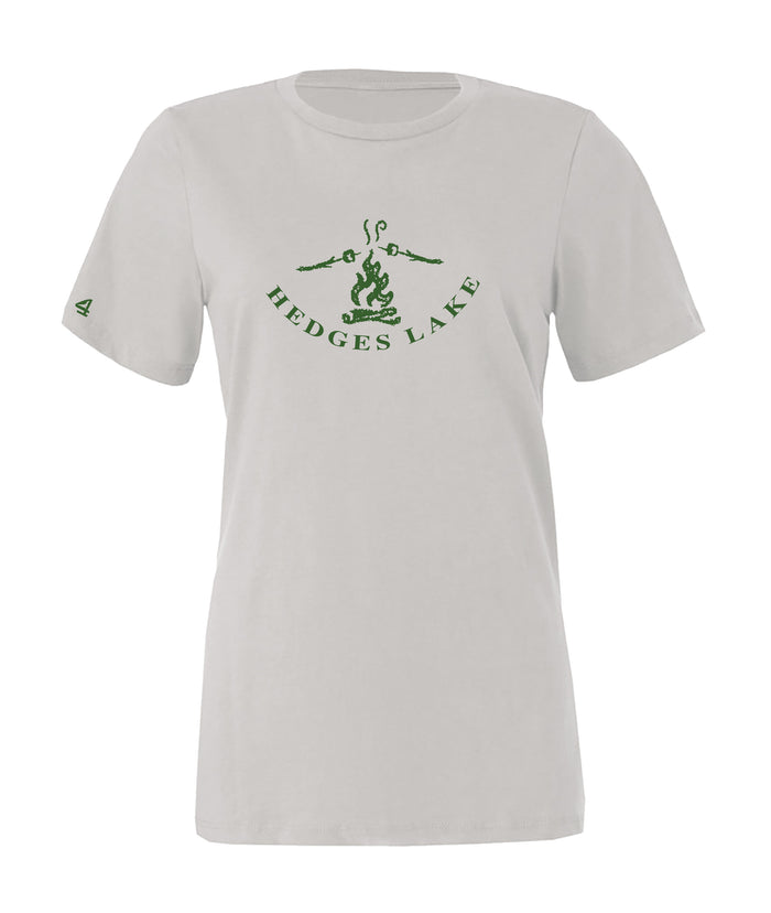 Hedges Lake Campfire Women's Tshirt