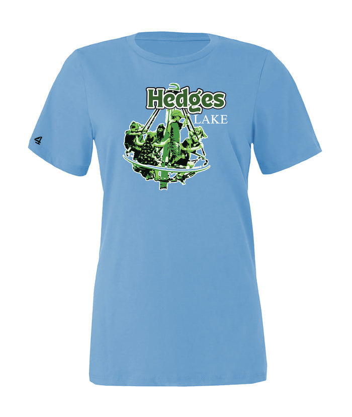 Hedges Lake merry go round Women's tshirt