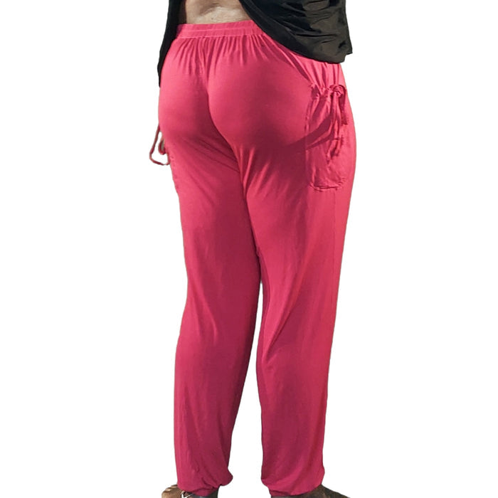 Eco-Friendly Modal/Bamboo Hot-Pink YOGAZ-Signature Pocket in Pocket design - YOGAZ