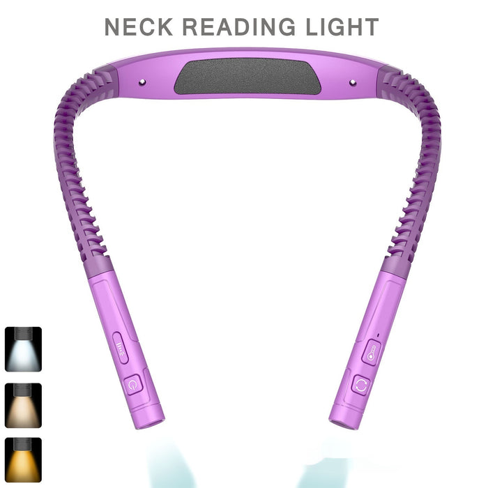Lampe Lecture LED Cou - Mains Libres Bivouac Camping - Camp de Base Farzen