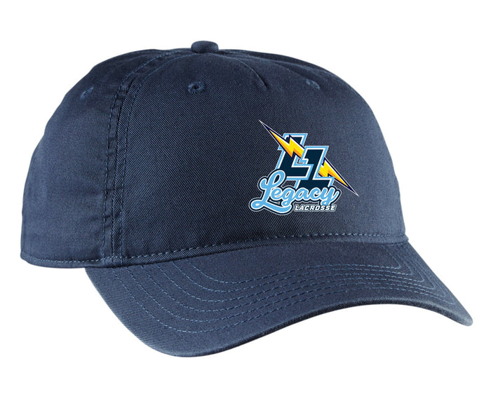 Lightning Legacy Lacrosse Embroided Baseball Cap