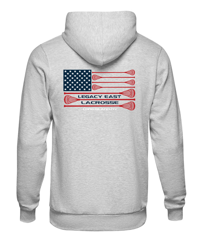 Lightning Legacy Lacrosse Flag Hoodie