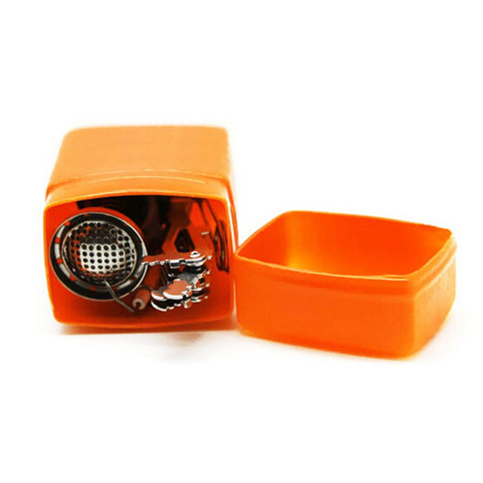 Mini Réchaud Camping Ultra-Compact - Four Portable 120g - Camp de Base Farzen