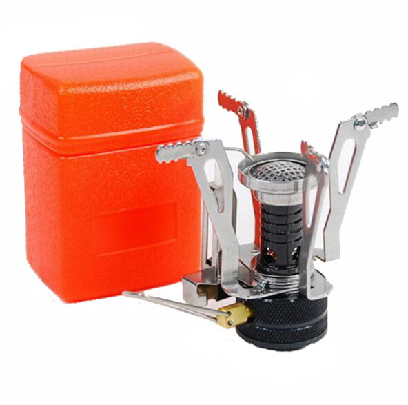 Mini Réchaud Camping Ultra-Compact - Four Portable 120g - Camp de Base Farzen