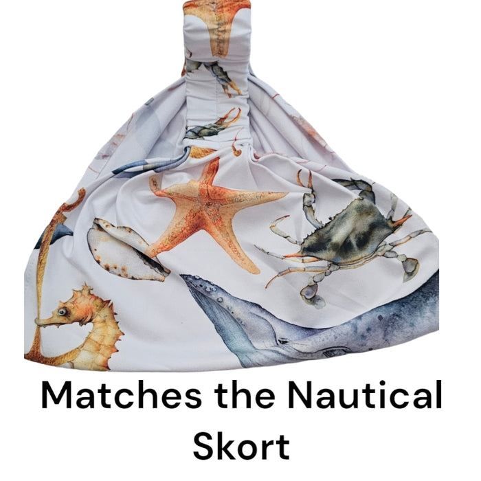 Nautical Skort Headband - YOGAZ