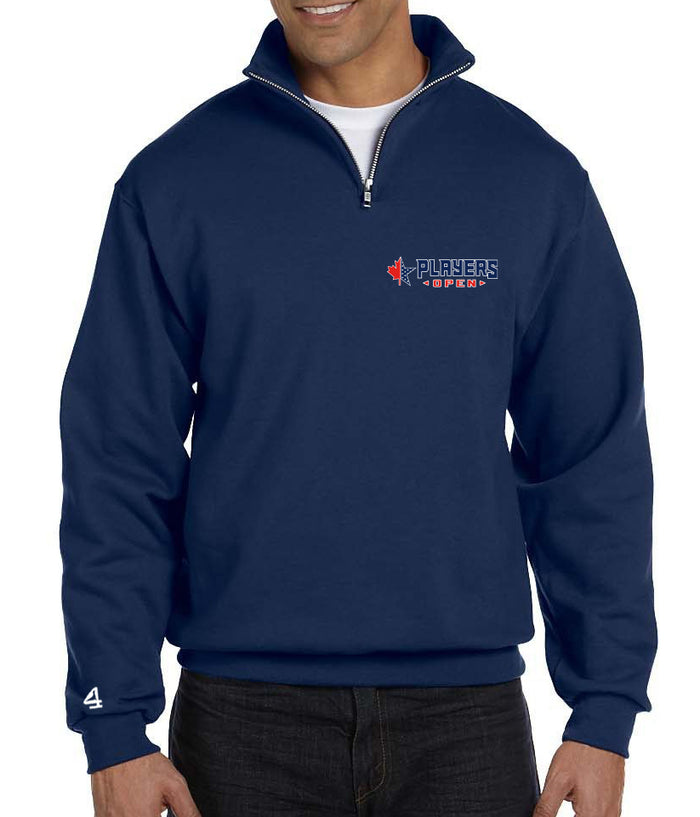 Open Series Players Embroidered and printed 1/4 Zip