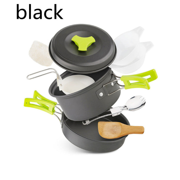 Batterie Cuisine Outdoor Duo Kit Camping 1-2 Personnes - Camp de Base Farzen