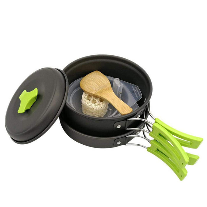 Batterie Cuisine Outdoor Duo Kit Camping 1-2 Personnes - Camp de Base Farzen