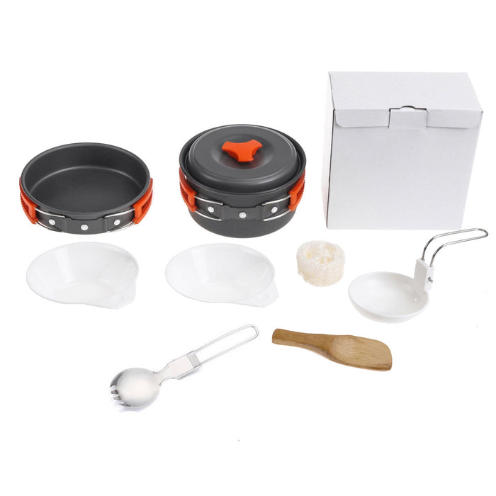 Batterie Cuisine Outdoor Duo Kit Camping 1-2 Personnes - Camp de Base Farzen