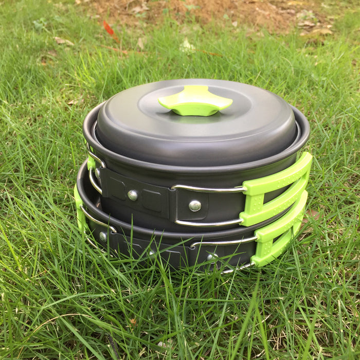 Batterie Cuisine Outdoor Duo Kit Camping 1-2 Personnes - Camp de Base Farzen