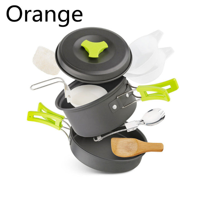 Batterie Cuisine Outdoor Duo Kit Camping 1-2 Personnes - Camp de Base Farzen