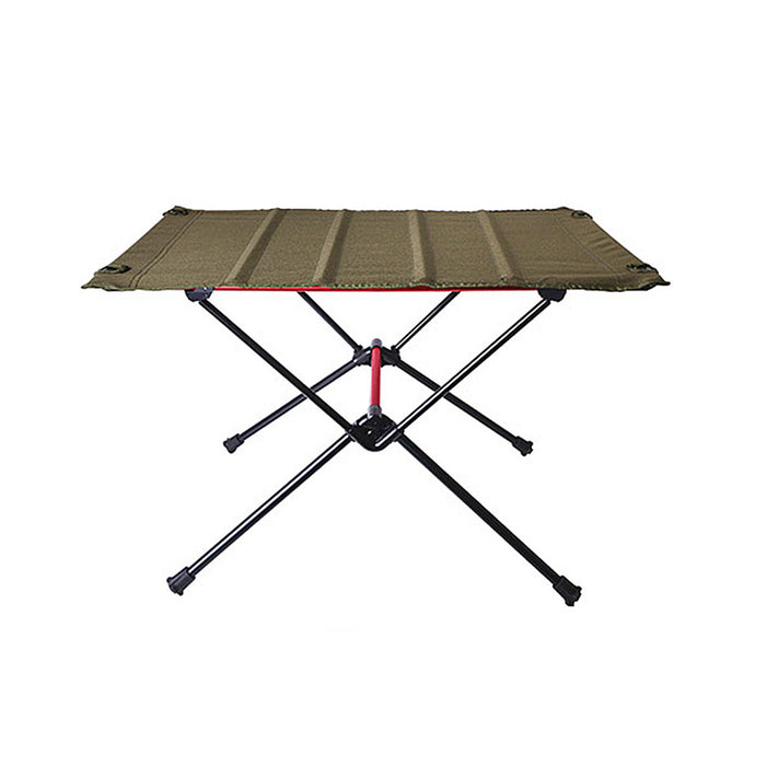 Table Pliante Extérieur Maille Alliage Aluminium Multi-Couleurs - Camp de Base Farzen