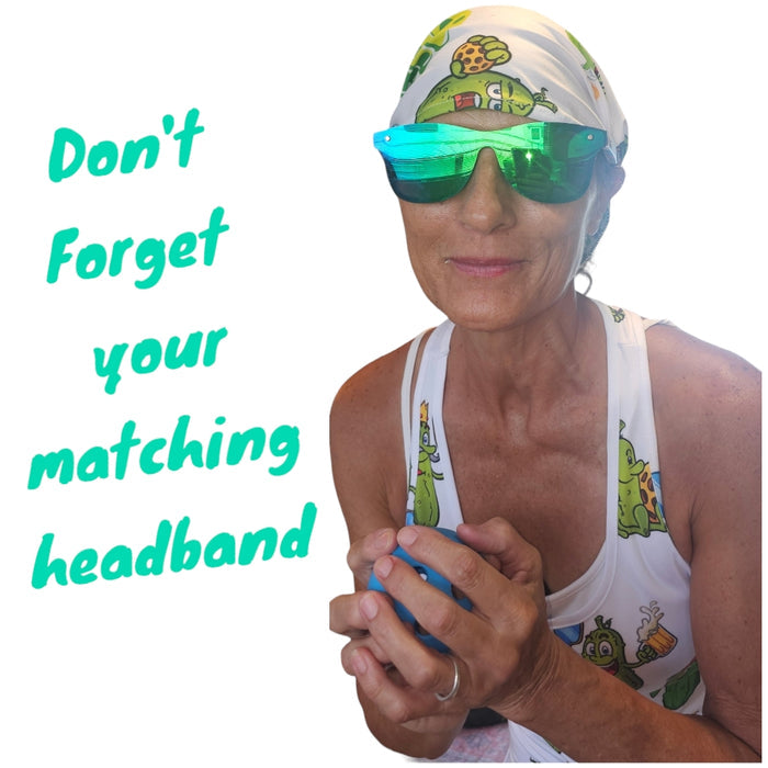 Pickles Playing Pickball Tank Top - YOGAZ
