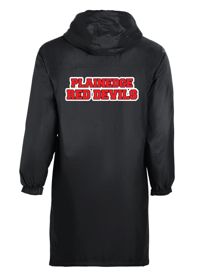 Plainedge Football Red Devils Polyester Full Zip Conquest Jacket