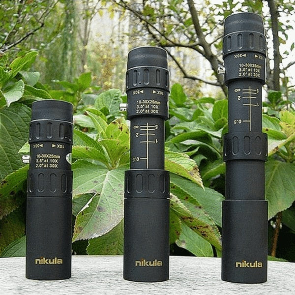 Télescope Portable 10-30x25 Zoom Variable - 180g - Camp de Base Farzen