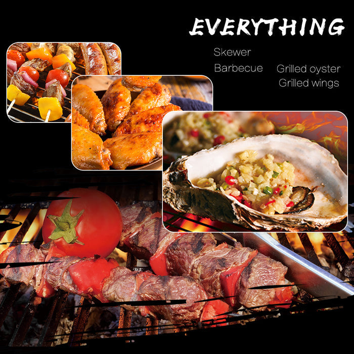 Barbecue Pliable Portable Acier Inoxydable Compact 1,2kg - Camp de Base Farzen