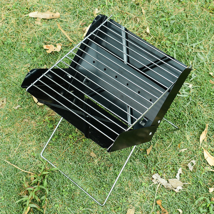 Barbecue Pliable Portable Acier Inoxydable Compact 1,2kg - Camp de Base Farzen