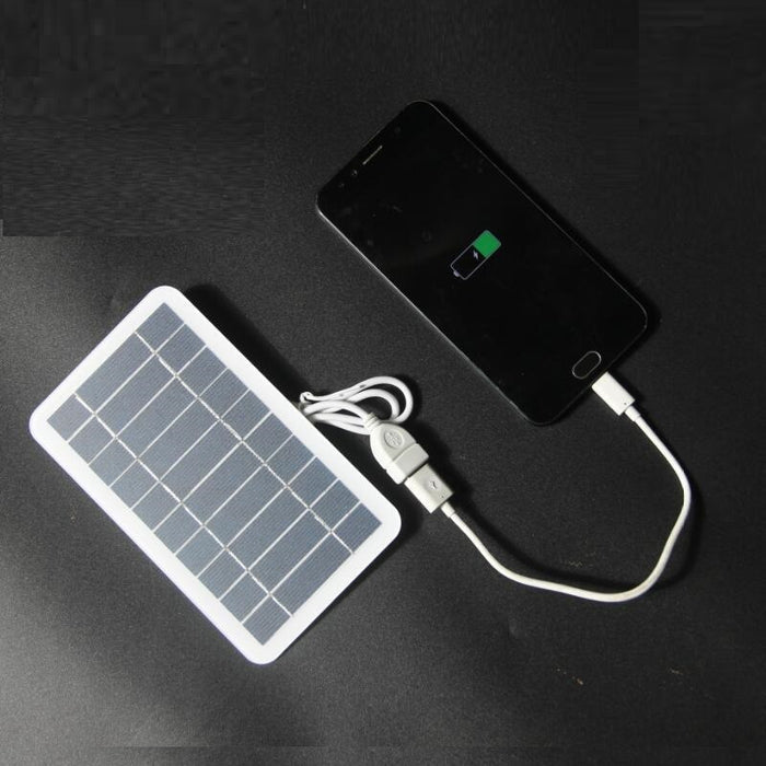 Chargeur Solaire Portable - Minimaliste Écologique USB - Camp de Base Farzen