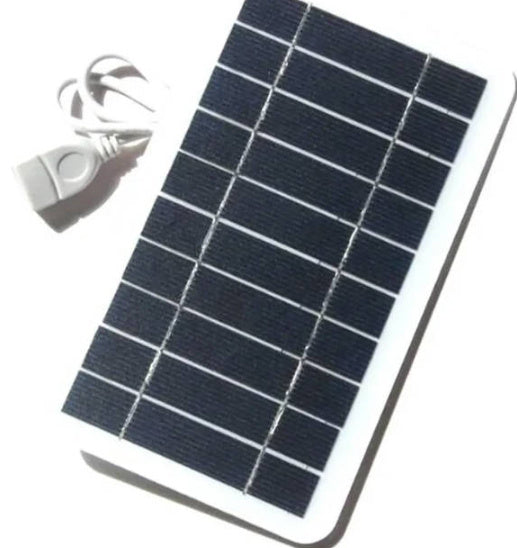 Chargeur Solaire Portable - Minimaliste Écologique USB - Camp de Base Farzen