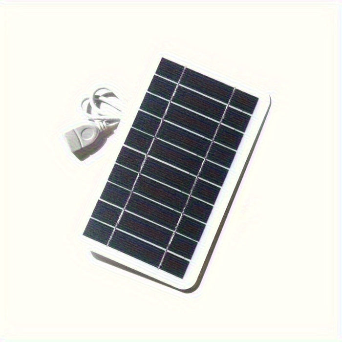Chargeur Solaire Portable - Minimaliste Écologique USB - Camp de Base Farzen