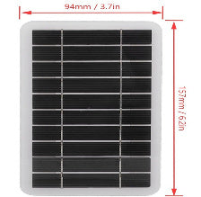 Chargeur Solaire Portable - Minimaliste Écologique USB - Camp de Base Farzen
