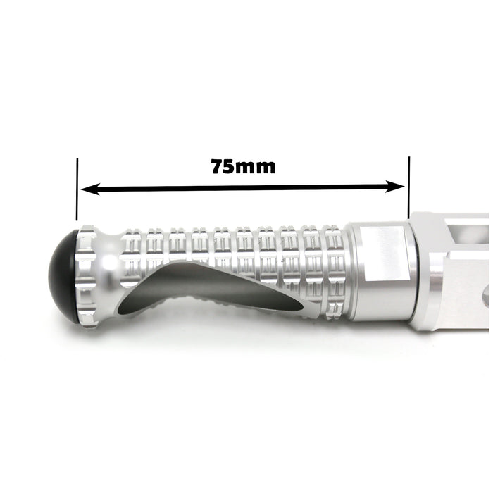 Rear MC Motoparts standard foot pegs for Buell XB9SX XB12S XB12R S1 S3 M2 M-PRO motorcycle, showing detailed metal construction.