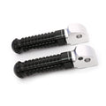 Black rear standard foot pegs for Buell XB9SX, XB12S, XB12R, S1, S3, M2, and M-PRO bikes by MC Motoparts