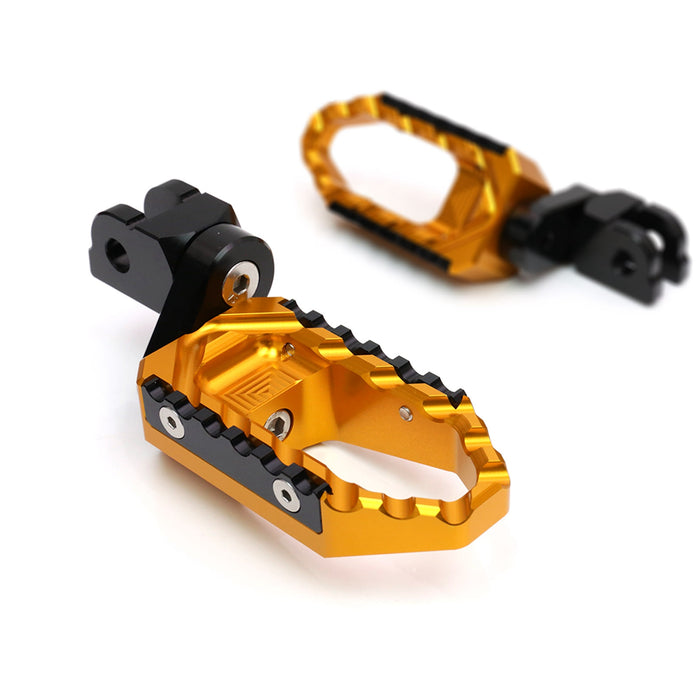 Fits Harley Davidson Sportster 883 Iron Dyna 25mm extension Rear TRC Touring Wide Foot Pegs