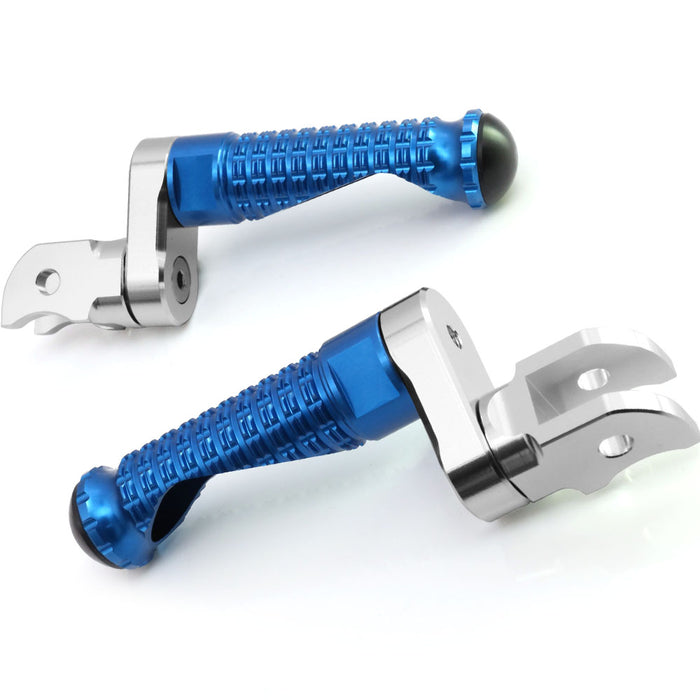 Fits Harley Davidson Sportster 883 Iron Dyna 25mm Adjustable Rear M-PRO Foot Pegs