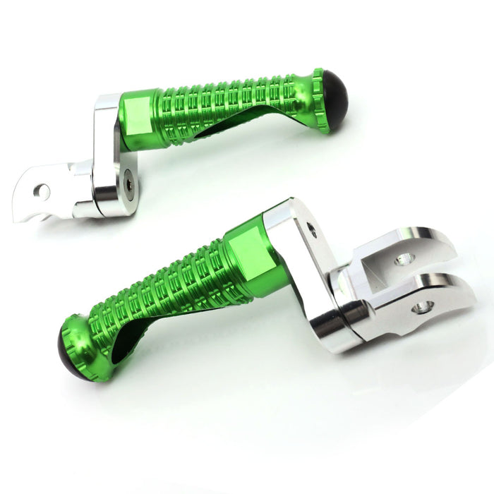 Fits Harley Davidson Sportster 883 Iron Dyna 25mm Adjustable Rear M-PRO Foot Pegs