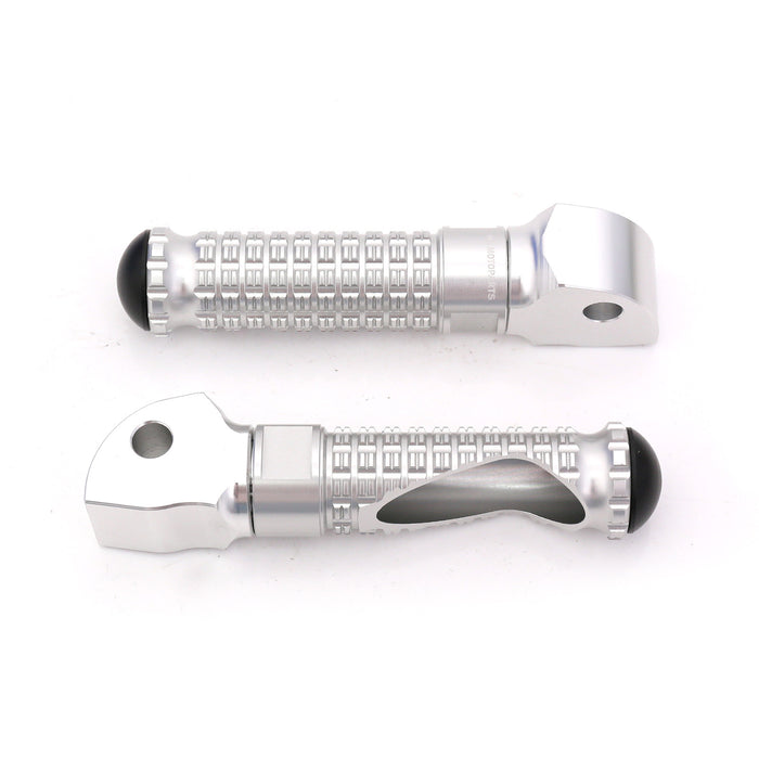 Rear MC Motoparts standard foot pegs for Suzuki Inazuma B-King SV650 SV1000 motorcycle, durable footrest replacement.