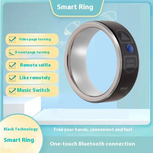 Bague Bluetooth Intelligente - Appareil Portable Connecté 69g - Camp de Base Farzen