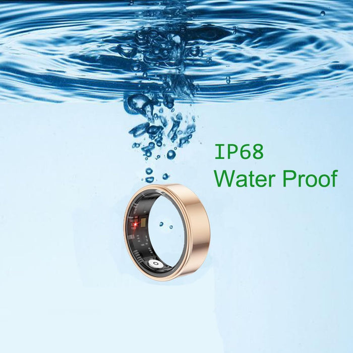 Bague Connectée Santé - Fitness Sommeil IP68 Bluetooth - Camp de Base Farzen