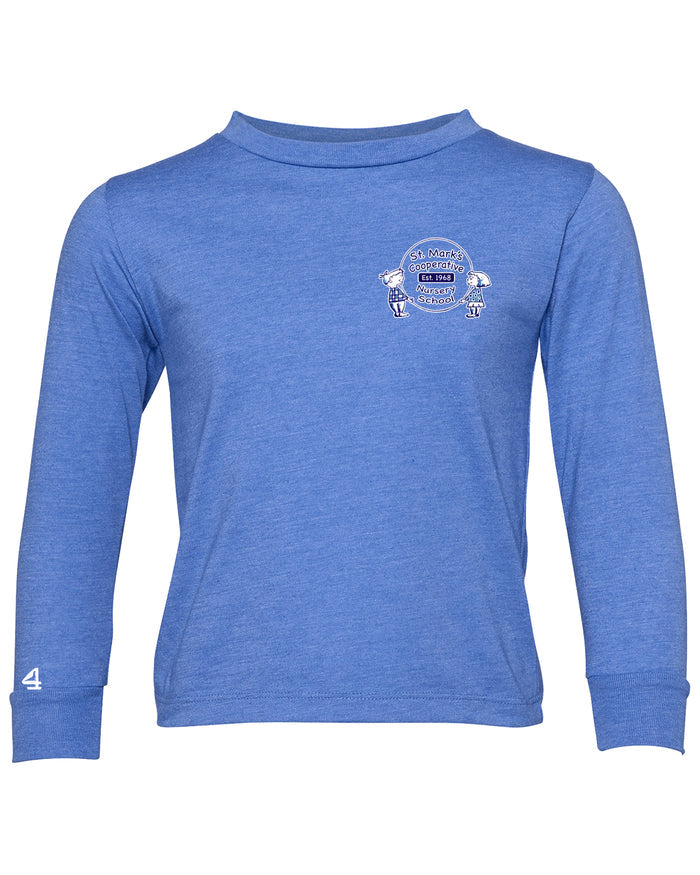 St. Mark's Nursery School Toddler Long Sleeve Tshirt