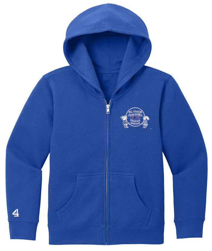 St. Mark's Nursery School Youth Full zip Hoodie