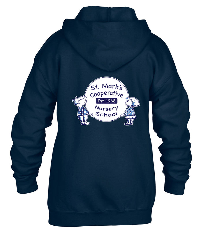 St. Mark's Nursery School Youth Full zip Hoodie