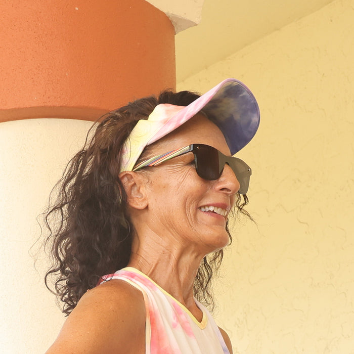 Tie Dye Visor Pattern 1 - YOGAZ