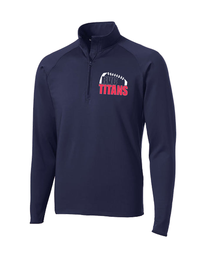 Titans GameDay Stretch ¼ Zip