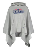 Titans Ladies Fleece Pancho Pull Over