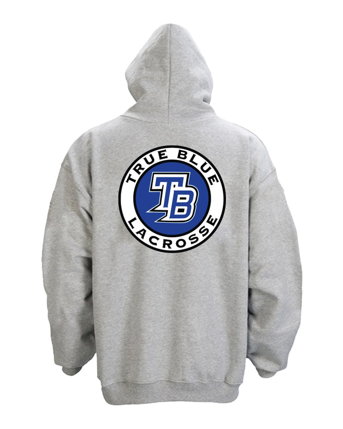 TRUE BLUE Lacrosse Logo Hoodie