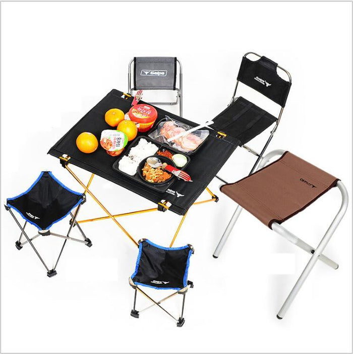 Table Camping Pliante Aluminium Ultra-Légère 800g Portable - Camp de Base Farzen