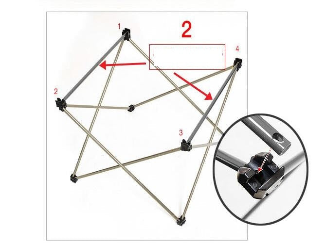 Table Camping Pliante Aluminium Ultra-Légère 800g Portable - Camp de Base Farzen
