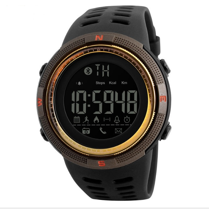 Montre Connectée Étanche - Bluetooth Caméra Homme - Camp de Base Farzen