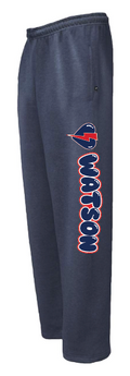 WATSON ELEMENTARY WILDCATS Lightning Heart Sweat Pants