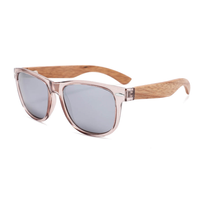 YOGAZ Cool Silver Bamboo Sunglasses - YOGAZ